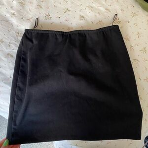 Black Mini Skirt